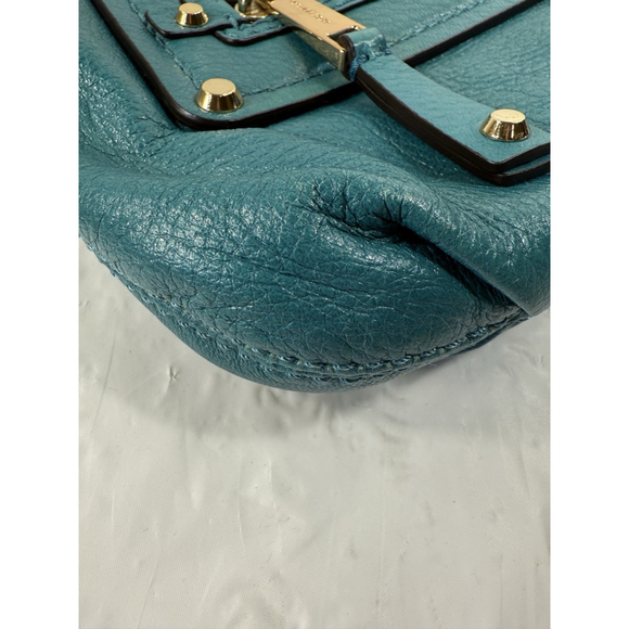 Michael Kors Gilmore Leather Crossbody Bag turquoise - Picture 6 of 15